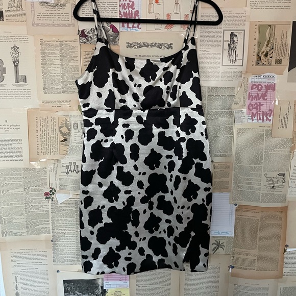Target Wild Fable Cow Print Dress 
